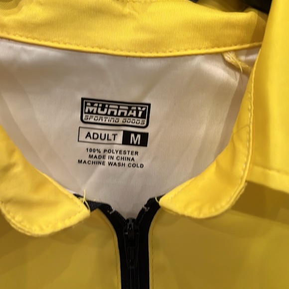 Murray referee shirt long sleeve, yellow, adult, Medium - Picture 3 of 3